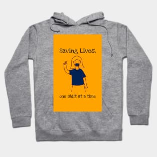 Saving Lives, One Shift at a Time. Hoodie